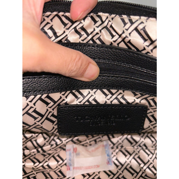 Tignanello “Main Street” small satchel Black NWT - Picture 8 of 11